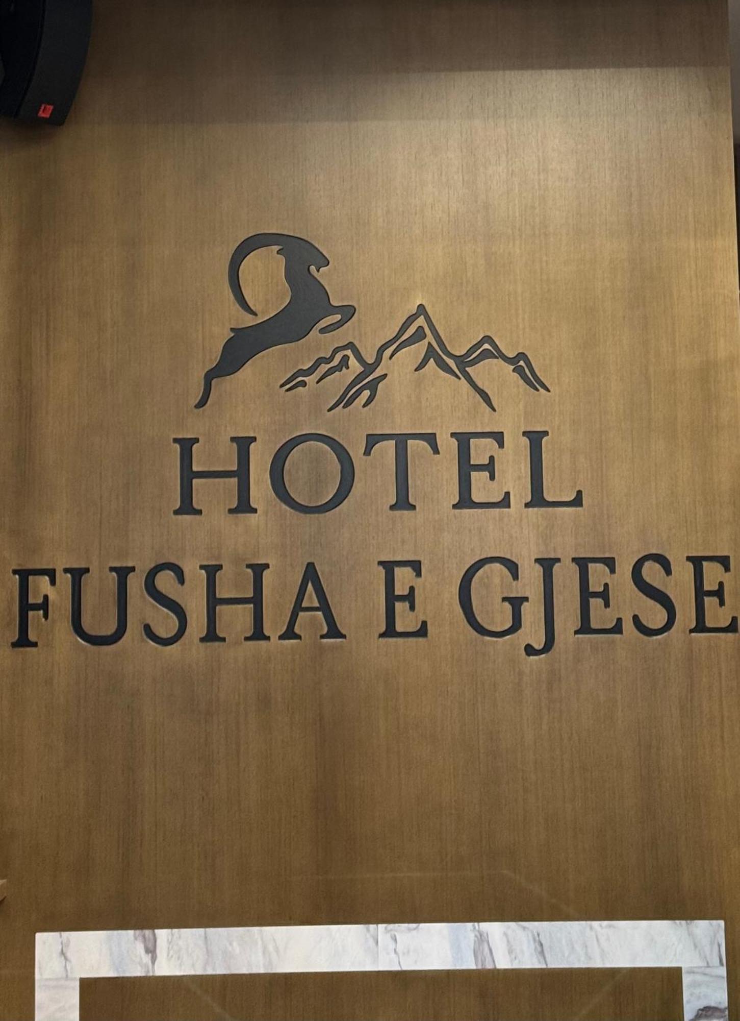 Hotel Fusha E Gjese Βαλμπόνα Εξωτερικό φωτογραφία
